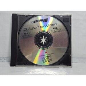 CD DVD CD-ROM Laser Lens Cleaner For Compact Disc / Gaming Consoles & Computers